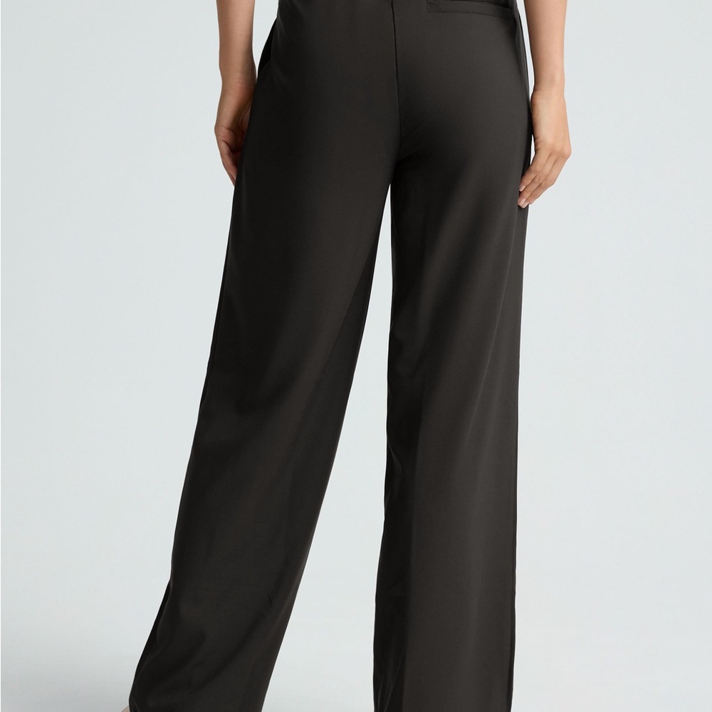 Status Wide Leg Trouser 31” Black Small - Picture 3 of 8